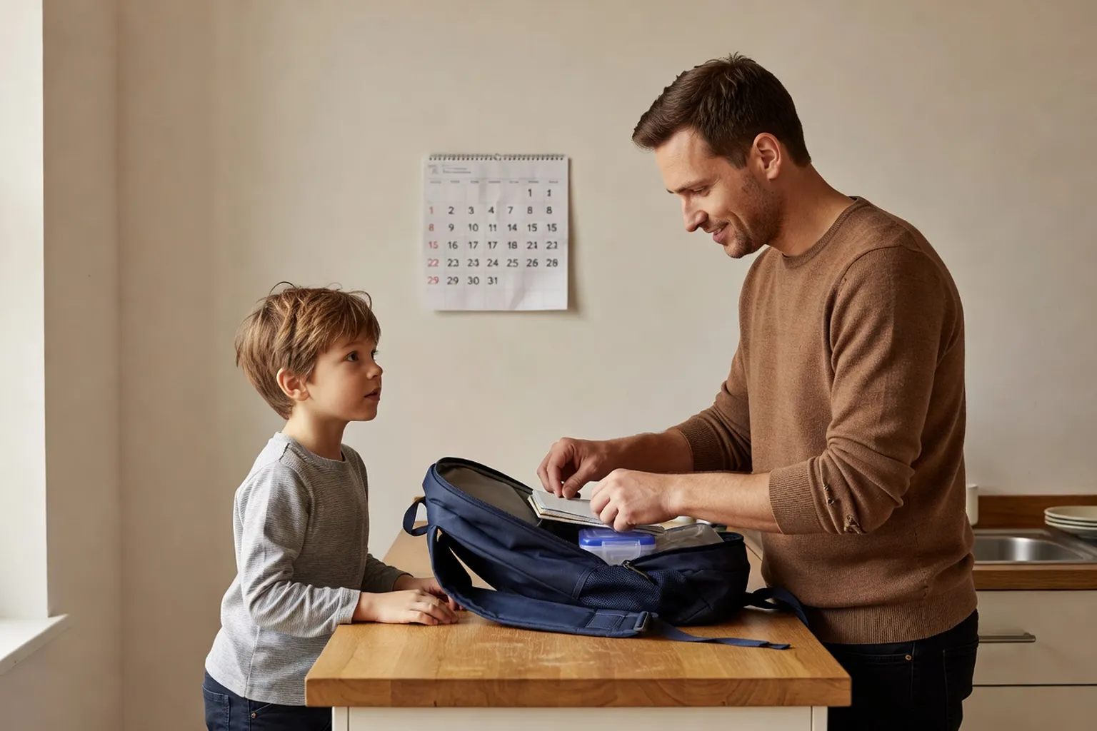 Garde partagée en rythme 4-3-3-4 : le guide pratique pour un père qui s'organise