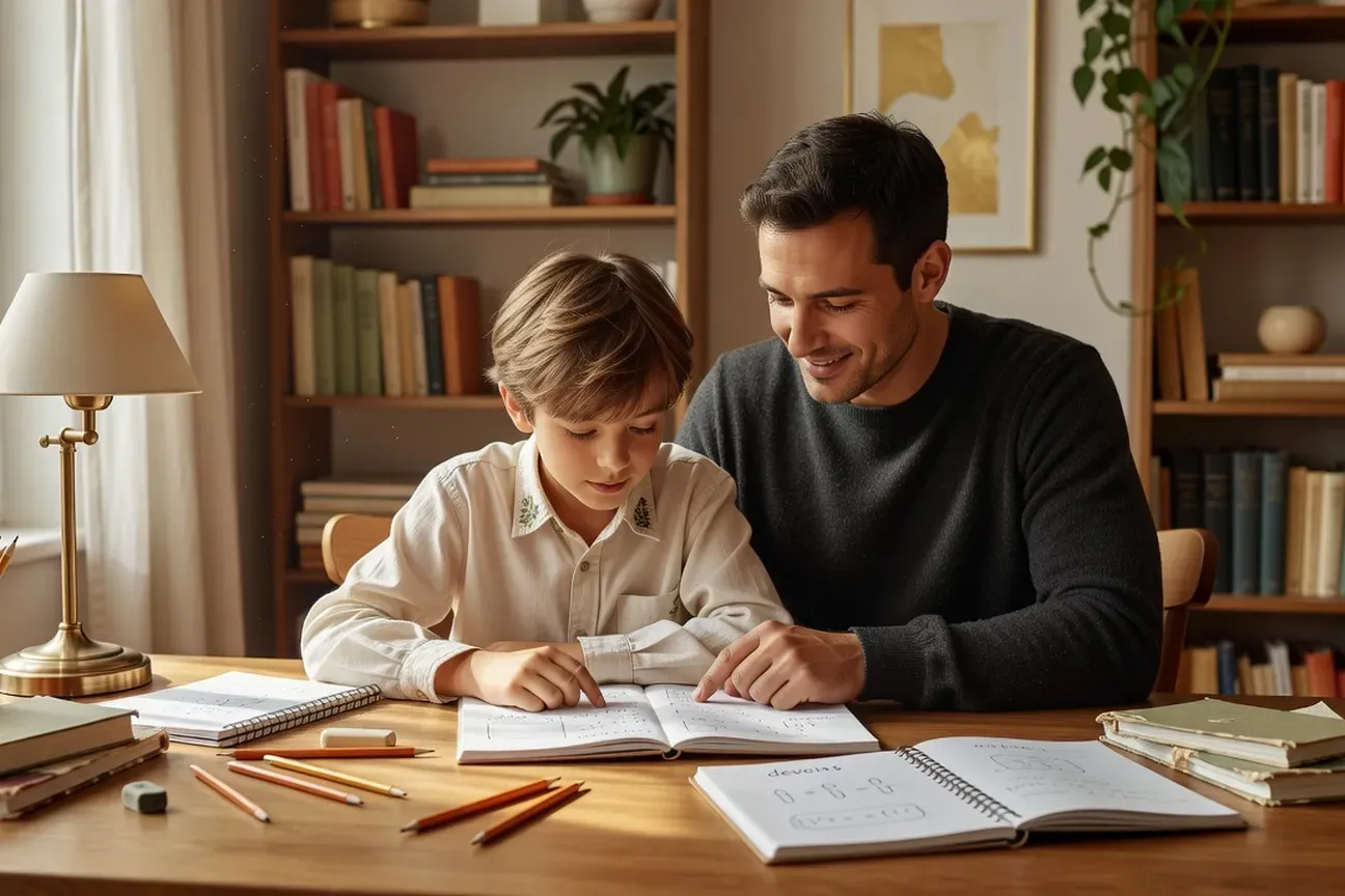 Le père et les devoirs : guide pour s'impliquer efficacement