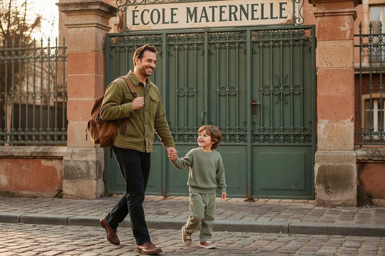 Rentrée en maternelle : le guide du père pour accompagner son enfant en Petite Section